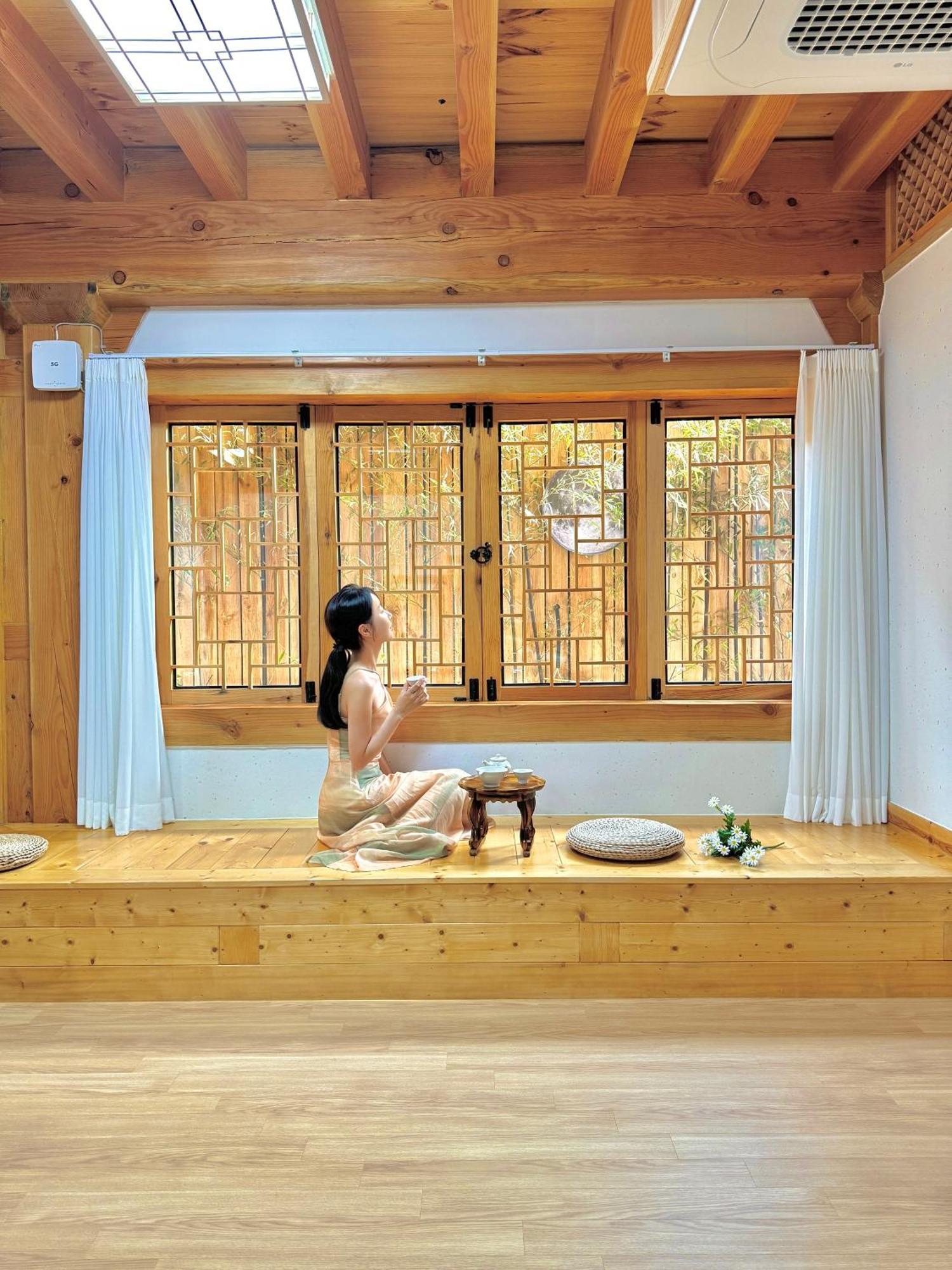 גייאונגג'ו Hanok Stay Da-Ga-Gam מראה חיצוני תמונה