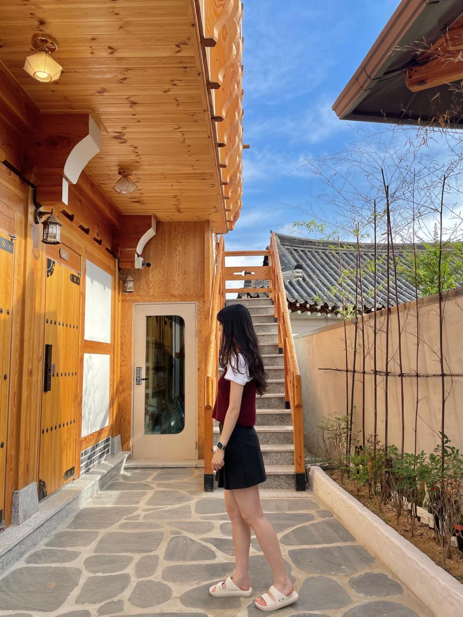 גייאונגג'ו Hanok Stay Da-Ga-Gam מראה חיצוני תמונה