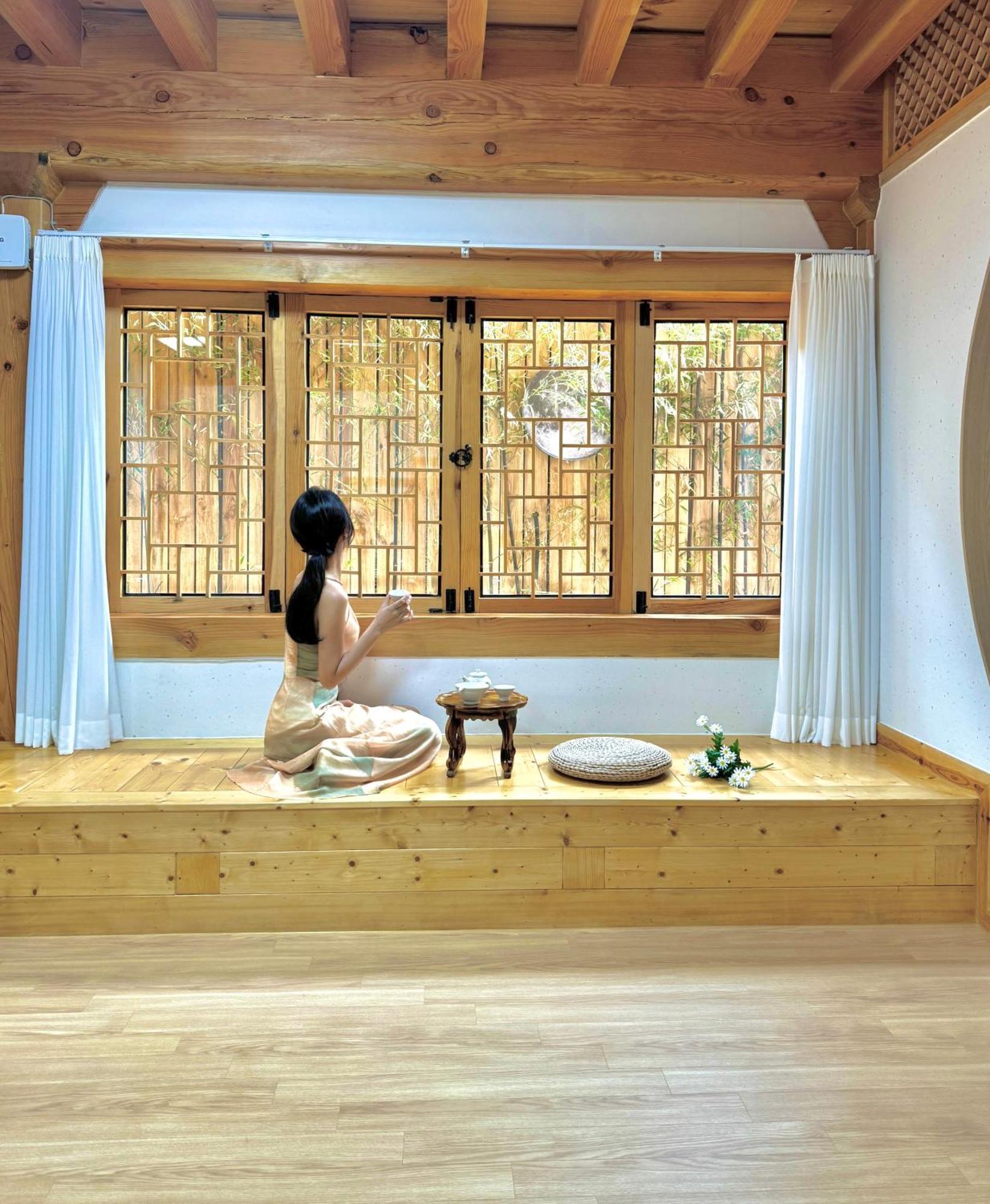 גייאונגג'ו Hanok Stay Da-Ga-Gam מראה חיצוני תמונה